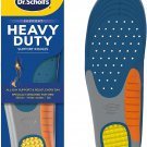 Heavy Duty Support Insole Orthotics, Big & Tall, 200Lbs+, Wide Feet, Shock Absor