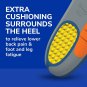 Heavy Duty Support Insole Orthotics, Big & Tall, 200Lbs+, Wide Feet, Shock Absor