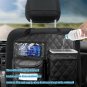 Car Seat Back Organizerï¼Pu Leather Car Seat Storage Wet and Dry Kids Travel Esse