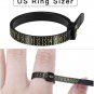 Ring Sizer Measuring Set Reusable Finger Size Gauge Measure Tool Jewelry Sizing