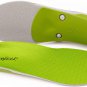 GREEN - High Arch Orthotic Support - Cut-To-Fit Shoe Insoles - Men 7.5-9 / Women