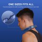 Portable Neck Fan, 5000Mah Battery Neck Air Conditioner, 360° Strong Air Flow Bl