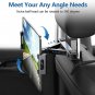 Uniwit Car Backseat Headrest Mount/Holder-Car Trip Essentials for Kids,360°Rotat