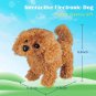 Plush Teddy Toy Puppy Electronic Interactive Pet Dog - Walking, Barking, Tail Wa