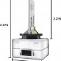 D3S D3R HID Headlight Bulbs, 35W Xenon HID Headlight Bulbs, 6000K Cool White, 15