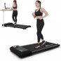 Walking Pad 2 in 1 under Desk Treadmill, 2.5HP Low Noise Walking Pad Running Jog
