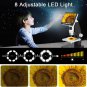 LCD Digital Microscope, 4.3 Inch Coin Microscope 50X-1000X USB Soldering Microsc
