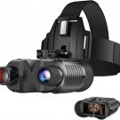 Head-Mounted Night Vision Goggles - Rechargeable Hands Free Night Vision Binocul