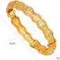 Ethlyn 18K Gold Plated Dubai Gold Bangles Women Gold Color Bangles&Bracelet Afri