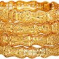 Ethlyn 18K Gold Plated Dubai Gold Bangles Women Gold Color Bangles&Bracelet Afri