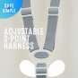 Coconut Toddler Swing â Comfy Baby Swing Outdoor, 3- Point Adjustable Safety Har