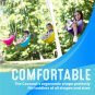 Coconut Toddler Swing â Comfy Baby Swing Outdoor, 3- Point Adjustable Safety Har