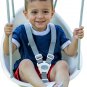 Coconut Toddler Swing â Comfy Baby Swing Outdoor, 3- Point Adjustable Safety Har