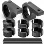90020B 2 Pack Mounting Bracket Kit LED off Road Light Horizontal Bar Tube Clamp