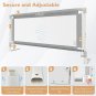 Bed Rail for Toddlers - 2023 Safeplus Toddler Bed Rail with Adjustable Height, I