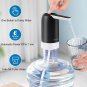 Water Dispenser for 5 Gallon Bottle, Portable Rechargeable Electric Water Jug Pu