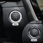 Car Bling Crystal Rhinestone Engine Start Ring Decals, 2 Pack Car Push Start But