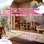 Dance Mat, Dance Game Toy Gift with 5 Game Modes & Built-In Music, Adjustable Vo