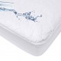 Waterproof Fitted Crib and Toddler Protective Mattress Pad Cover, White, for Boy