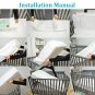 Waterproof Fitted Crib and Toddler Protective Mattress Pad Cover, White, for Boy