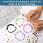 1400 Pcs Letter Beads, 4X7 Mm Acrylic Beads, Beads for Jewelry Making, Beads for