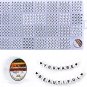 1400 Pcs Letter Beads, 4X7 Mm Acrylic Beads, Beads for Jewelry Making, Beads for