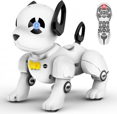 Remote Control Robot Dog Toy, Programmable Smart Interactive Robotic Pets, RC St