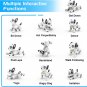 Remote Control Robot Dog Toy, Programmable Smart Interactive Robotic Pets, RC St