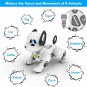 Remote Control Robot Dog Toy, Programmable Smart Interactive Robotic Pets, RC St