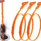 se 3 Pack 25 Inch Drain Clog Remover,Hair Snake Tool Drain Opener, Sink Snake fo