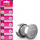 10 Pack SR626SW 377 Watch Battery,Long-Lasting & Leak-Proof,High Capacity Silver