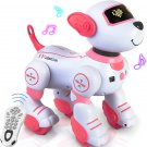 Remote Control Robot Dog Toys for Kids, Programmable Smart Interactive Stunt Rob