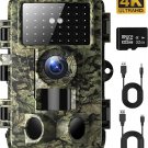 Trail Camera - 4K 48MP Game Camera with Night Vision, 0.05S Trigger Motion Activ
