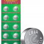 LR44 Batteries AG13 357 High Capacity 1.5V Button Coin Cell 10 Count Battery