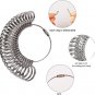 Ring Sizer Measuring Tool Set, Ring Gauges with Finger Sizer Mandrel Ring Sizer