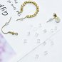 Silicone Earring Backs, 200PCS Soft Earring Stoppers, Clear Earring Backing Repl
