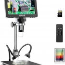 Hayve 7'' HDMI Digital Microscope,1200X Coin Microscope with IPS Screen, 16MP So