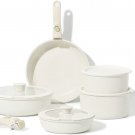 11Pcs Pots and Pans Set, Induction Kitchen Cookware Sets Non Stick with Removabl