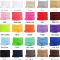 [2 Pairs 2/5" Flat Sneaker Shoe Laces 26 Colors Shoe Laces in 27"-72"