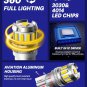 194 LED License Plate Light 300% High Brightness T10 168 2825 W5W Bulbs for Dome