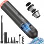 Handheld Vacuum Cleaner, Car Vacuum Cordless Rechargeable, 14,000Pa Powerful Min