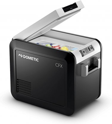 CFX3 25-Liter Portable Refrigerator and Freezer, Powered by AC/DC or Solar
