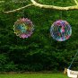 3 Pack Stainless Steel Wind Spinner Butterfly Dragonfly Hummingbird for Yard and