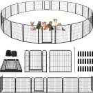 Dog Playpen Outdoor 24 Panels Heavy Duty Dog Pen 40" Height Puppy Playpen Indoor