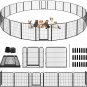 Dog Playpen Outdoor 24 Panels Heavy Duty Dog Pen 40" Height Puppy Playpen Indoor
