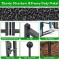 Dog Playpen Outdoor 24 Panels Heavy Duty Dog Pen 40" Height Puppy Playpen Indoor