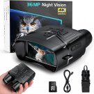 Night Vision Goggles for Hunting, 4K Infrared Night Vision Binoculars with Recha