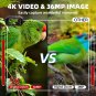 Night Vision Goggles for Hunting, 4K Infrared Night Vision Binoculars with Recha