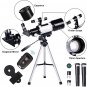 Telescope for Adults & Kids, 70Mm Aperture Refractor Telescopes (15X-150X) for A