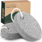 2PCS Natural Pumice Stone, Lava Pedicure Tools Hard Skin Callus Remover for Fee